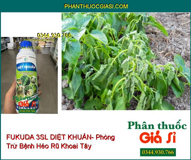 THUỐC TRỪ BỆNH FUKUDA 3SL DIỆT KHUẨN- Phòng Trừ Bệnh Héo Rũ- Sương Mai- Thối Quả