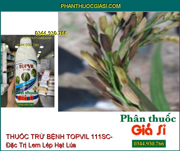 THUỐC TRỪ BỆNH TOPVIL 111SC- Đặc Trị Nấm Hồng- Thán Thư- Lem Lép Hạt