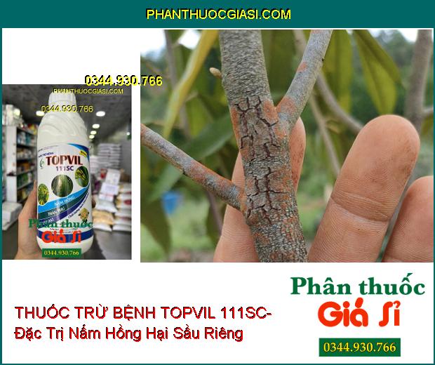 THUỐC TRỪ BỆNH TOPVIL 111SC- Đặc Trị Nấm Hồng- Thán Thư- Lem Lép Hạt