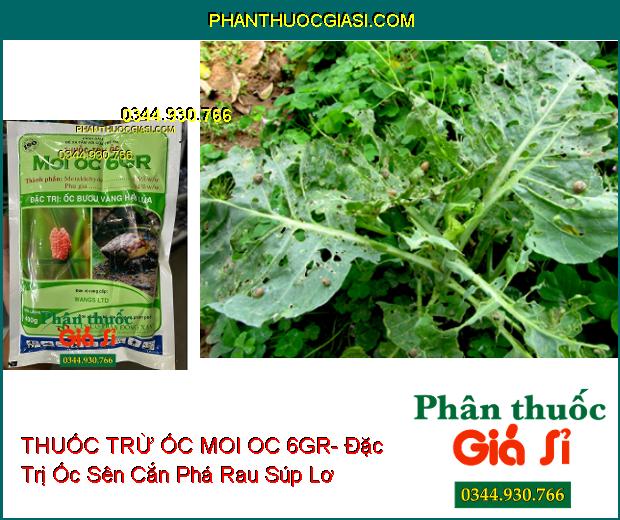 THUỐC TRỪ ỐC MOI OC 6GR- Đặc Trị Ốc Bươu Vàng Hại Lúa