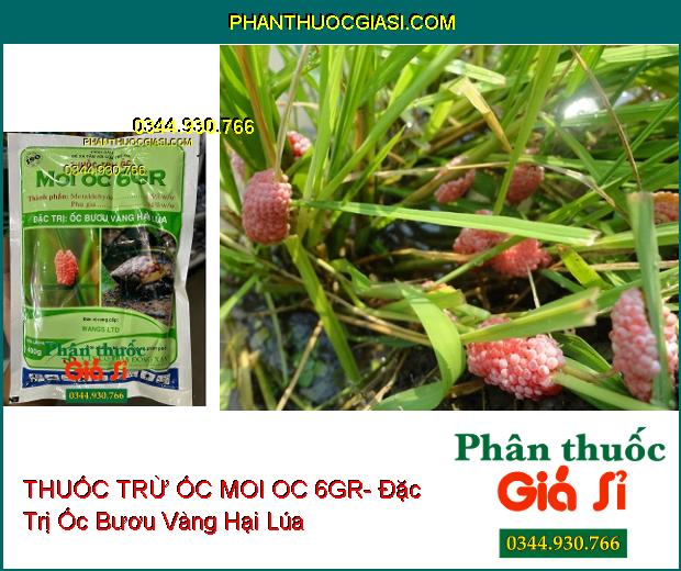 THUỐC TRỪ ỐC MOI OC 6GR- Đặc Trị Ốc Bươu Vàng Hại Lúa