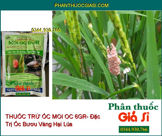 THUỐC TRỪ ỐC MOI OC 6GR- Đặc Trị Ốc Bươu Vàng Hại Lúa