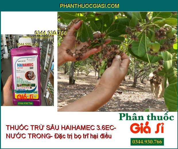 THUỐC TRỪ SÂU HAIHAMEC 3.6EC- NƯỚC TRONG