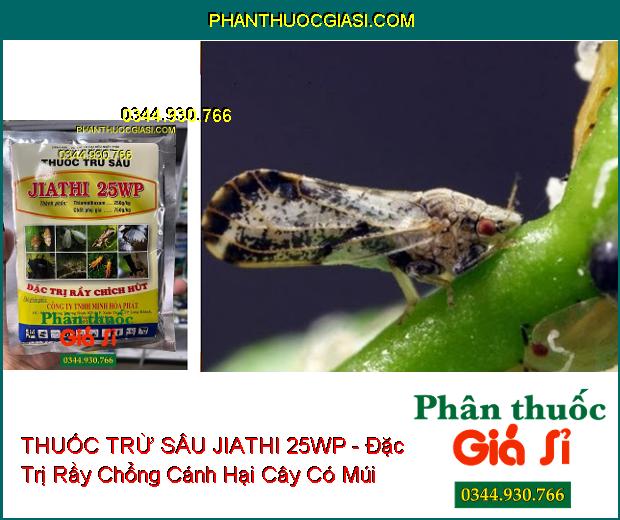 THUỐC TRỪ SÂU JIATHI 25WP - Đặc Trị Rầy Chích Hút - Bọ Trĩ