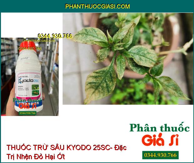 THUỐC TRỪ SÂU KYODO 25SC- Đặc Trị Bọ Trĩ- Nhện Đỏ- Các Loại Sâu