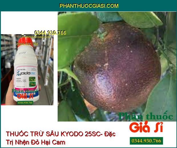 THUỐC TRỪ SÂU KYODO 25SC- Đặc Trị Bọ Trĩ- Nhện Đỏ- Các Loại Sâu