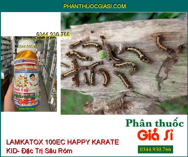 LAMKATOX 100EC HAPPY KARATE KID- Đánh Bay Côn Trùng Chích Hút- Đặc Trị Muỗi Trong Gia Dụng