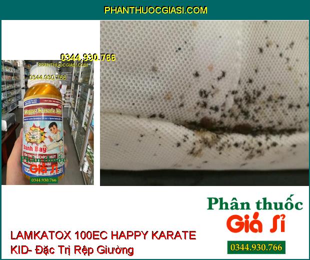 LAMKATOX 100EC HAPPY KARATE KID- Đánh Bay Côn Trùng Chích Hút- Đặc Trị Muỗi Trong Gia Dụng