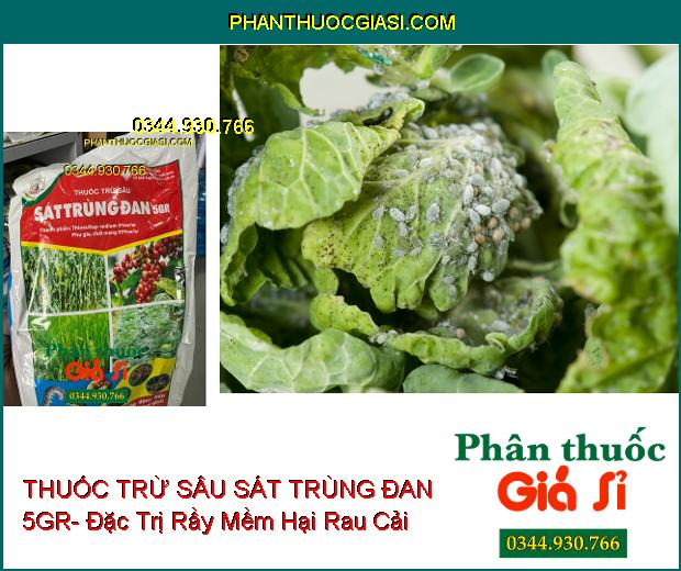 THUỐC TRỪ SÂU SÁT TRÙNG ĐAN 5GR- Đặc Trị Sâu Đục Thân Hại Lúa