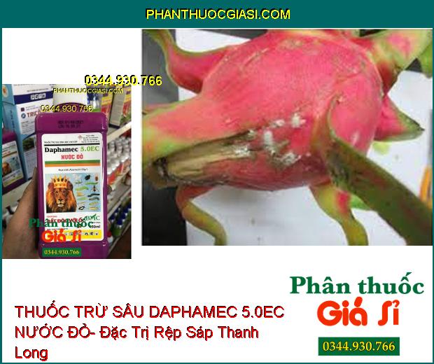 THUỐC TRỪ SÂU SINH HỌC DAPHAMEC 5.0EC NƯỚC ĐỎ- Đặc Trị Nhiều Loại Sâu Hại Cây Trồng