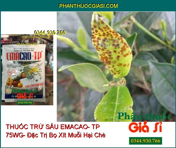 THUỐC TRỪ SÂU SINH HỌC EMACAO- TP 75WG- Trừ Các Loại Sâu Đã Kháng Thuốc