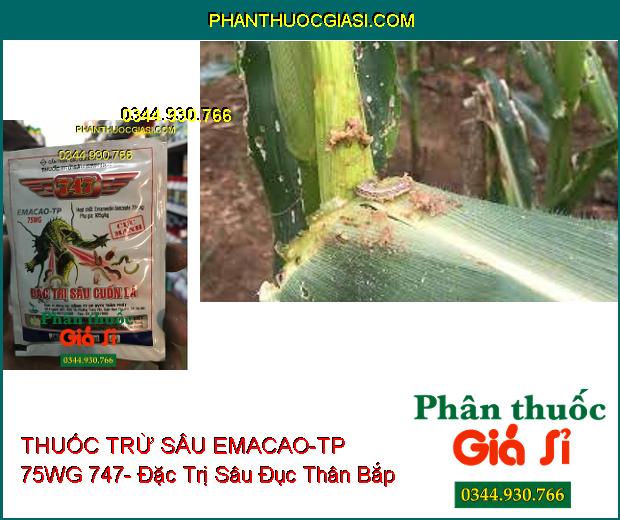 THUỐC TRỪ SÂU SINH HỌC EMACAO-TP 75WG 747- Đặc Trị Sâu Cuốn Lá