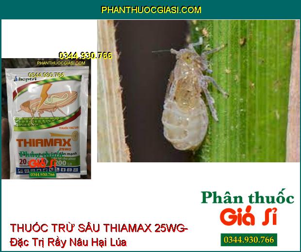 THUỐC TRỪ SÂU THIAMAX 25WG- Đặc Trị Rầy Nâu Hại Lúa- Diệt Cả Rầy Non Và Rầy Trưởng Thành