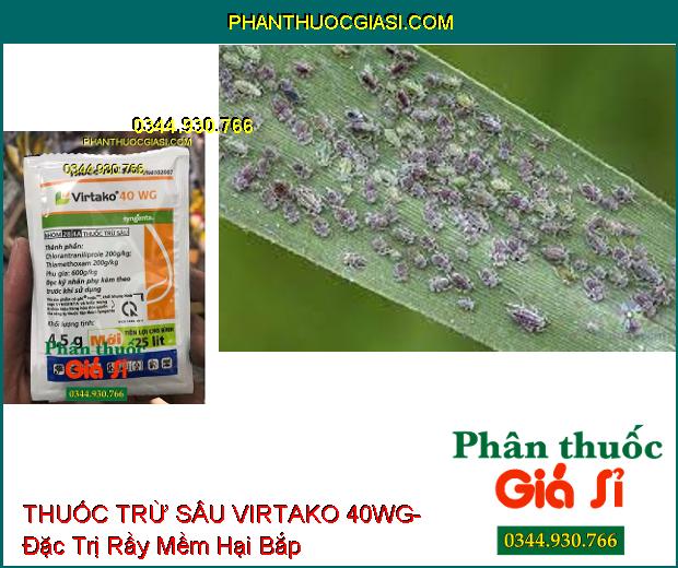 THUỐC TRỪ SÂU VIRTAKO 40WG- Đặc Trị Sâu Cuốn Lá- Rầy Nâu- Rầy Lưng Trắng- Rệp