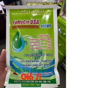 THUỐC TRỪ BỆNH FAMYCIN USA 100WP