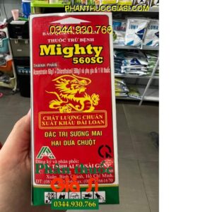 THUỐC TRỪ BỆNH MIGHTY 560SC- Đặc Trị Sương Mai Hại Dưa Chuột