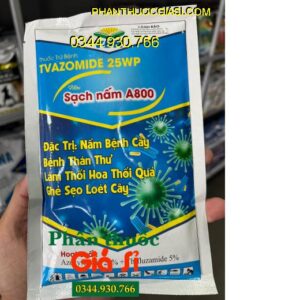 TVAZOMIDE 25WP- SẠCH NẤM A800