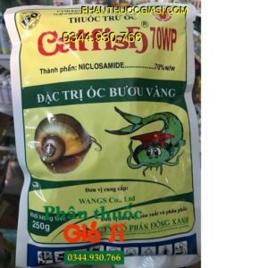 THUỐC TRỪ ỐC CATFISH 70WP- Diệt Trừ Tận Gốc Ốc Bươu Vàng Hại Lúa