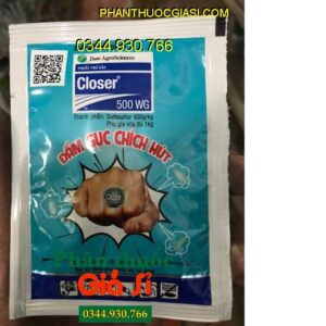 THUỐC TRỪ SÂU CLOSER 500WG- ĐẤM GỤC CHÍCH HÚT- Đặc Trị Rầy- Rệp- Côn Trùng Kháng Thuốc