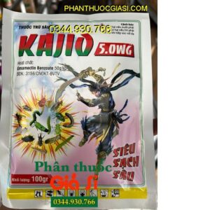 THUỐC TRỪ SÂU KAJIO 5WG- Đặc Trị Sâu Cuốn Lá Trên Lúa