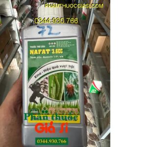 THUỐC TRỪ SÂU NAFAT 3.6EC- Đặc Trị Sâu Cuốn Lá- Nhện Gié Trên Lúa- Nhện Đỏ Trên Sắn