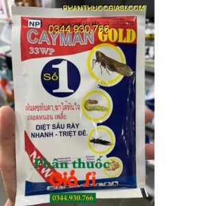 THUỐC TRỪ SÂU RẦY CAYMAN GOLD 33WP