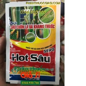 THUỐC TRỪ SÂU SINH HỌC SHERDOBA 55WG- HOT SÂU- Đặc Trị Sâu Cuốn Lá Đã Kháng Thuốc