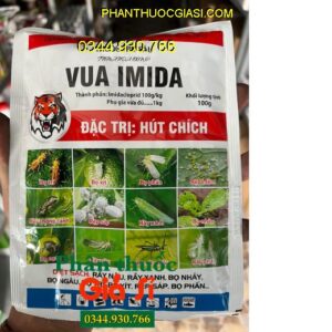 THUỐC TRỪ SÂU VUA IMIDA 100WP- Đặc Trị Các Loại Côn Trùng Chích Hút