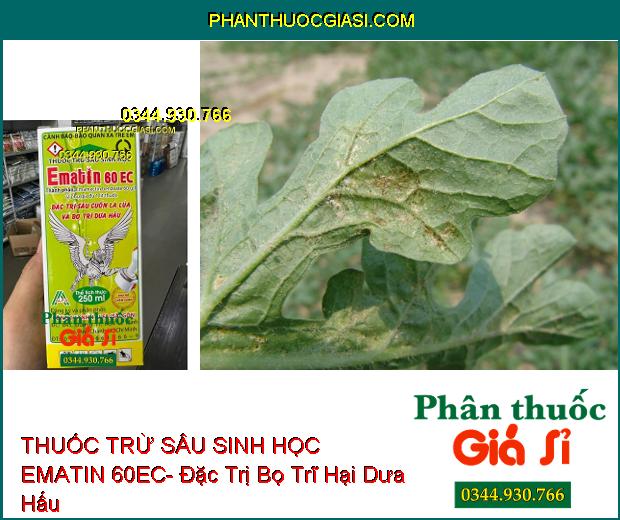 THUỐC TRỪ SÂU SINH HỌC EMATIN 60EC