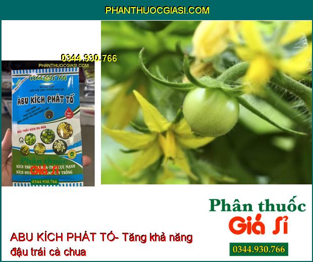 ABU KÍCH PHÁT TỐ- Kích Ra Hoa Đậu Trái- Ngăn Rụng Hoa Và Trái Non