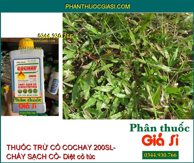 THUỐC TRỪ CỎ COCHAY 200SL- CHÁY SẠCH CỎ