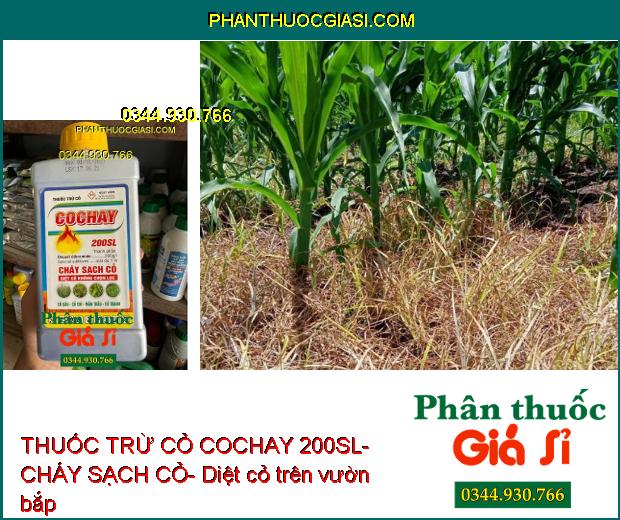 THUỐC TRỪ CỎ COCHAY 200SL- CHÁY SẠCH CỎ