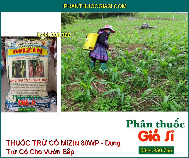 THUỐC TRỪ CỎ MIZIN 80WP - Dùng Trừ Cỏ Cho Mía Và Ngô