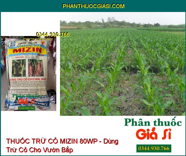 THUỐC TRỪ CỎ MIZIN 80WP - Dùng Trừ Cỏ Cho Mía Và Ngô