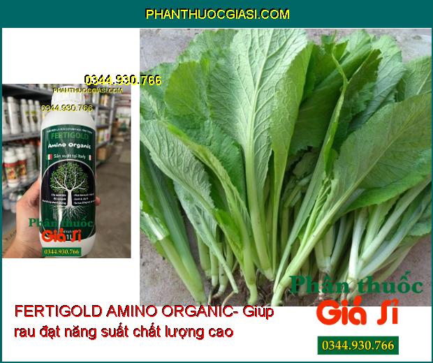 FERTIGOLD AMINO ORGANIC- Kích Rễ Ra Mạnh- Phát Đọt- Mập Cây