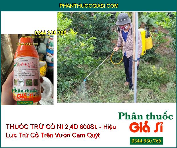 THUỐC TRỪ CỎ NI 2,4D 600SL - Hiệu Lực Trừ Tất Cả Các Loại Cỏ Khó Trị