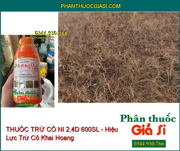 THUỐC TRỪ CỎ NI 2,4D 600SL - Hiệu Lực Trừ Tất Cả Các Loại Cỏ Khó Trị