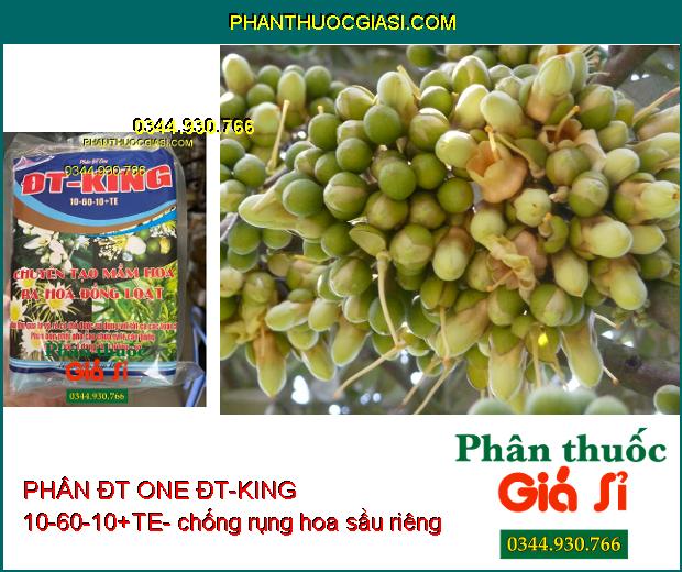 PHÂN ĐT ONE ĐT-KING 10-60-10+TE- Chuyên Tạo Mầm Hoa- Ra Hoa Đồng Loạt