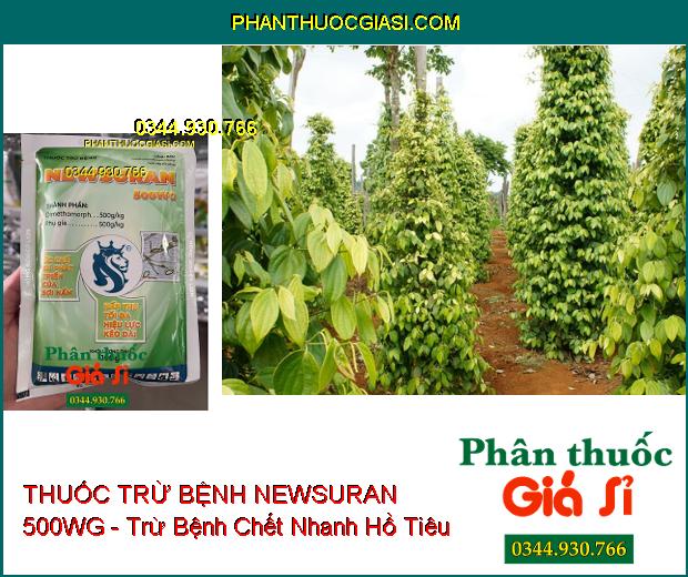 THUỐC TRỪ BỆNH NEWSURAN 500WG - Trừ Bệnh Chết Nhanh Hồ Tiêu