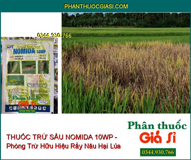 THUỐC TRỪ SÂU NOMIDA 10WP - Phòng Trừ Hữu Hiệu Rầy Nâu Hại Lúa