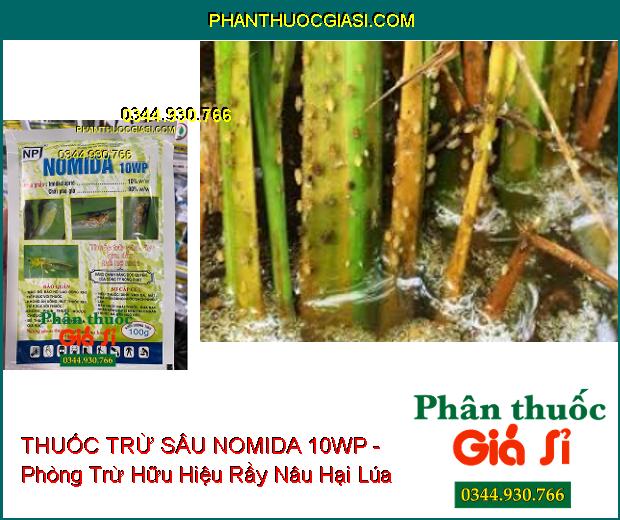 THUỐC TRỪ SÂU NOMIDA 10WP - Phòng Trừ Hữu Hiệu Rầy Nâu Hại Lúa