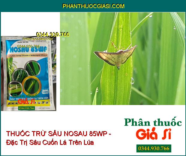 THUỐC TRỪ SÂU NOSAU 85WP - Đặc Trị Sâu Cuốn Lá Trên Lúa