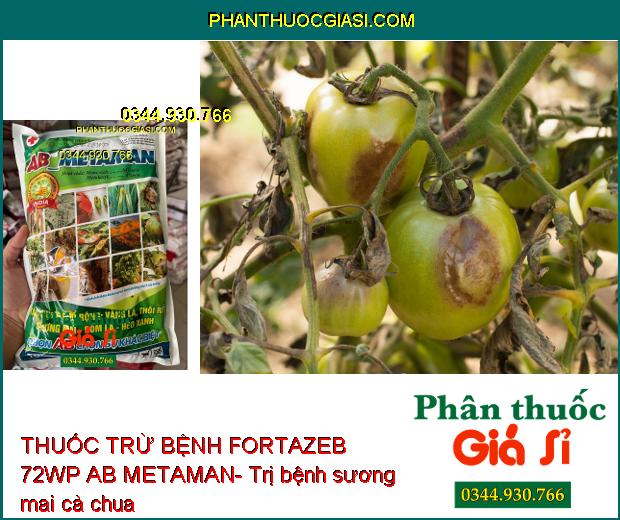 THUỐC TRỪ BỆNH FORTAZEB 72WP AB METAMAN