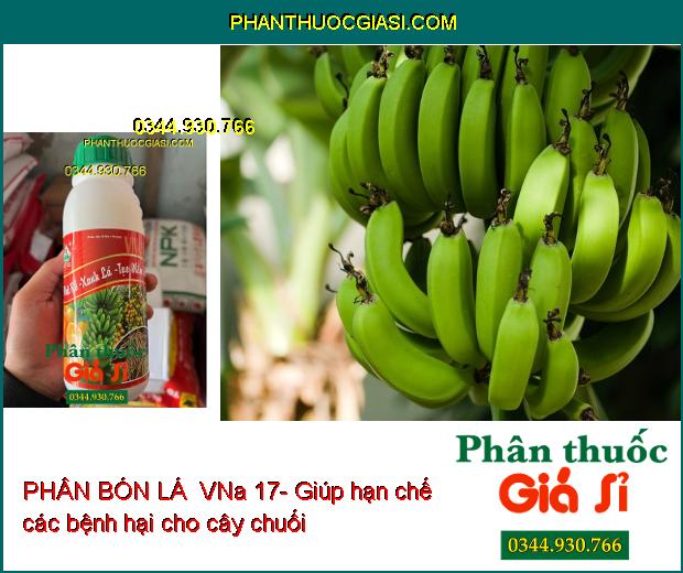 PHÂN BÓN LÁ VI LƯỢNG VNa 17- Phát Rễ- Xanh Lá- Tạo Mầm Hoa