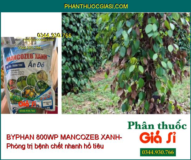 THUỐC TRỪ BỆNH BYPHAN 800WP MANCOZEB XANH