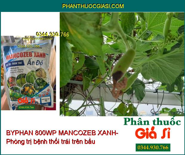 THUỐC TRỪ BỆNH BYPHAN 800WP MANCOZEB XANH