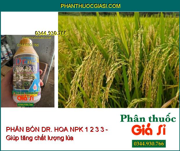 PHÂN BÓN DR. HOA NPK 1 2 3 3