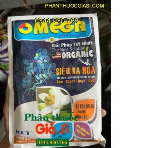 OMEGA PROTEIN SIÊU RA HOA - Ra Hoa Nhanh Mạnh, Đồng Loạt, Chống Nghẹn Hoa, Mập Đòng