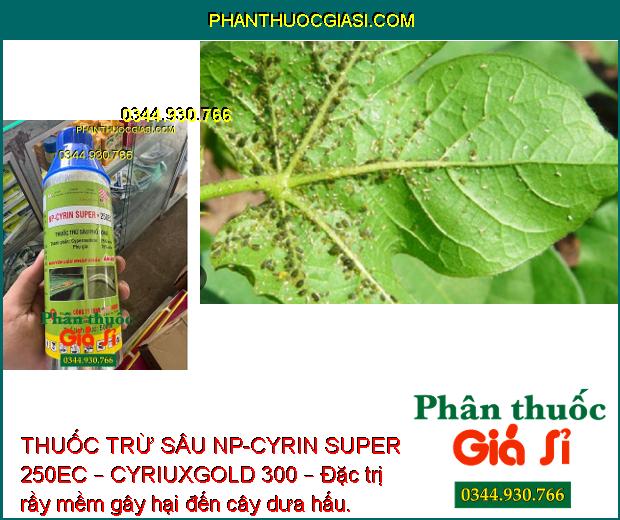 THUỐC TRỪ SÂU NP-CYRIN SUPER 250EC – CYRIUXGOLD 300 – Đặc Trị Côn Trùng Miệng Chai và Côn Trùng Chích Hút