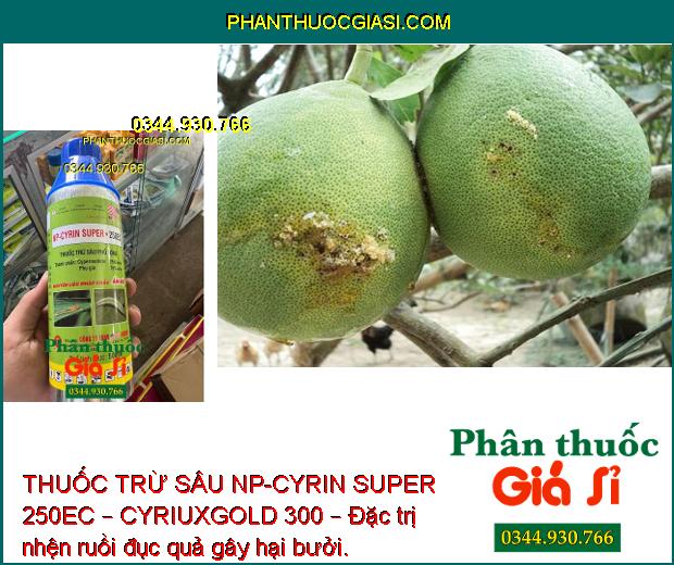 THUỐC TRỪ SÂU NP-CYRIN SUPER 250EC – CYRIUXGOLD 300 – Đặc Trị Côn Trùng Miệng Chai và Côn Trùng Chích Hút